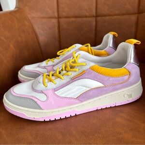 Oncept Porto Sneaker Leather & Suede in Orchid Size 10 NEW